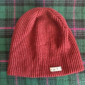 Neff Maroon Beanie